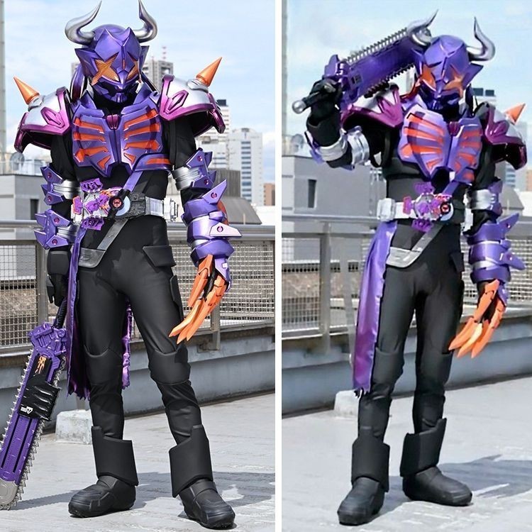 ลดราคาวันนี้Kamen Rider Geats Extreme Fox ซองหนัง1:1ชุดเกราะที่สวมใส่ ...