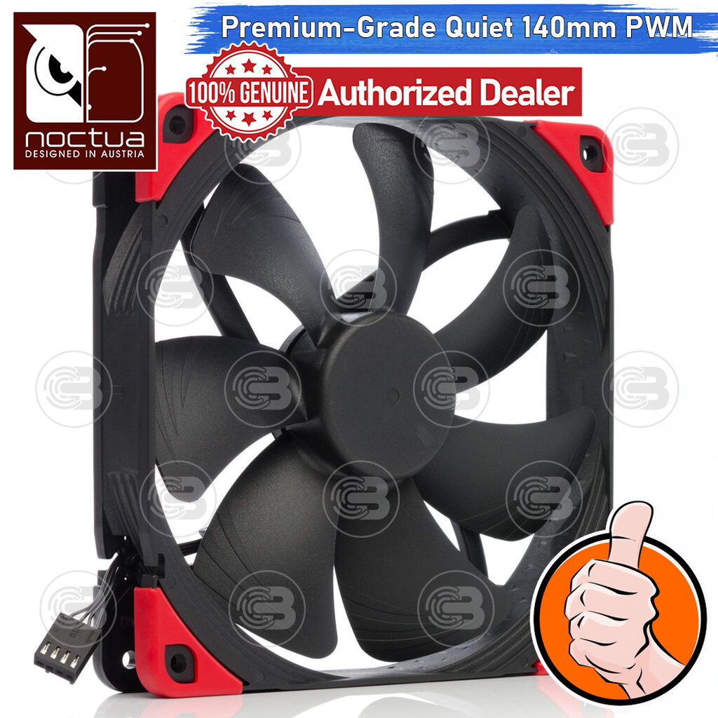 [CoolBlasterThai] Noctua NF-A14 PWM Chromax.Black.Swap PC Fan Case ...