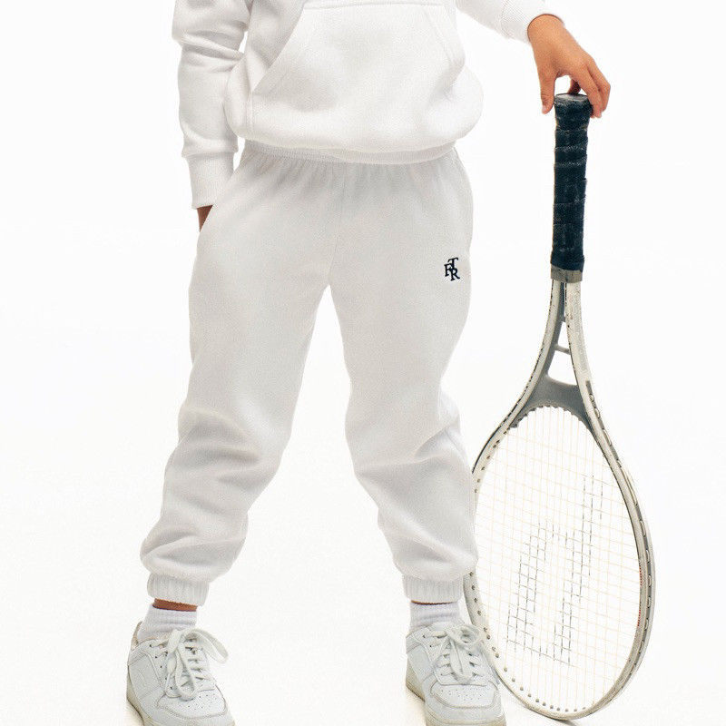 First Time Round Petite - Classic Sweatpants - สีขาว | Shopee Thailand