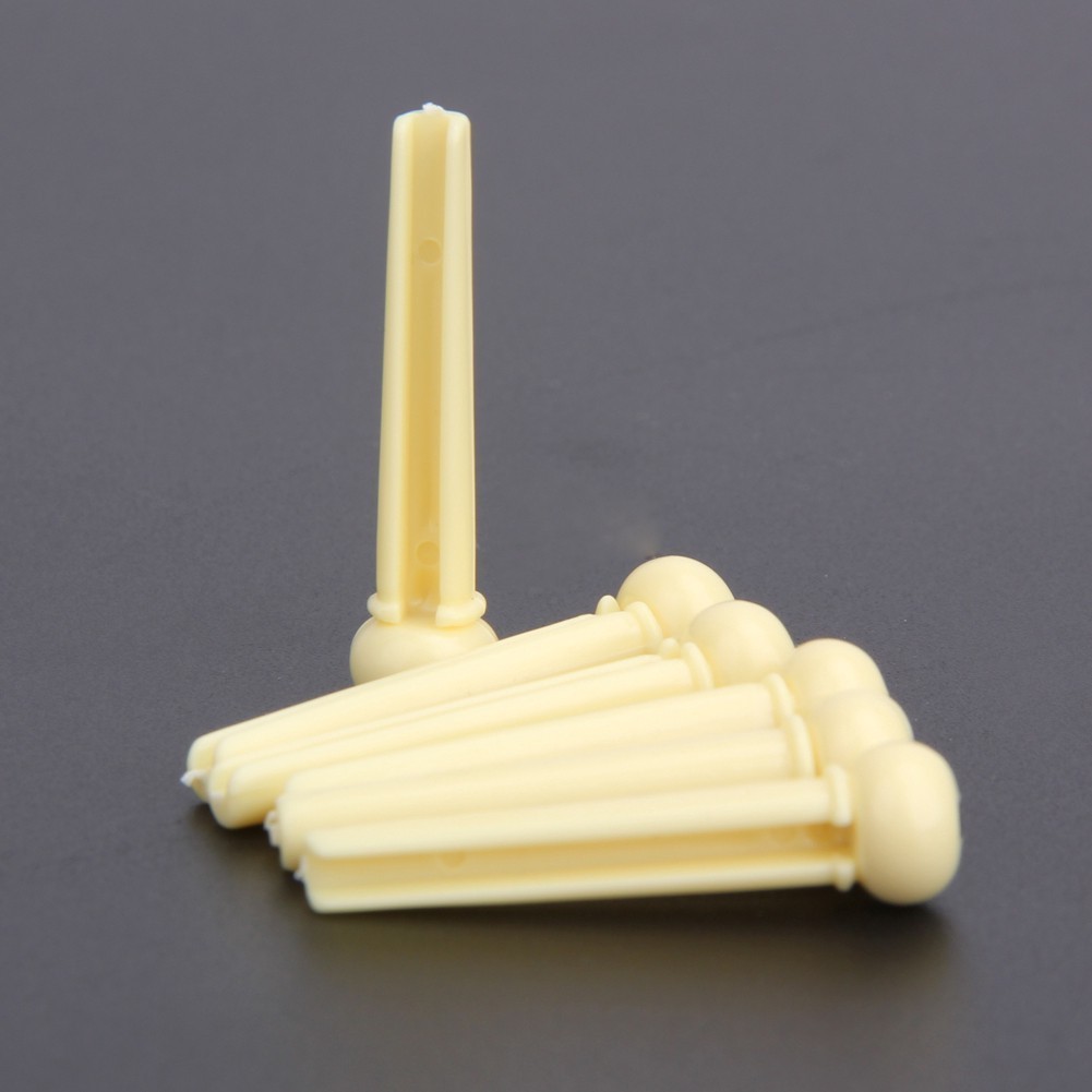 พร้อมสต็อก 1ชุดกีตาร์ Bone Bridge Pins กีตาร์ Saddle Nut Ivory Acoustic ...