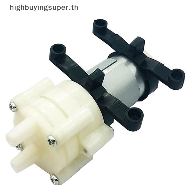 Hrth 12V DC R385 Mini Aquarium ปั๊มถังปลามอเตอร์สําหรับปั๊มไดอะแฟรมน้ํา ...