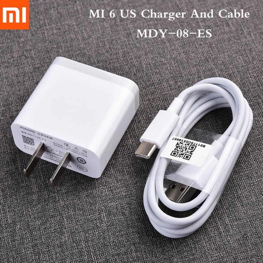ของแท้ Xiaomi 18W MDY-08-ES อะแดปเตอร์ชาร์จเร็ว USB 9V 2A สําหรับ Mi 5 ...