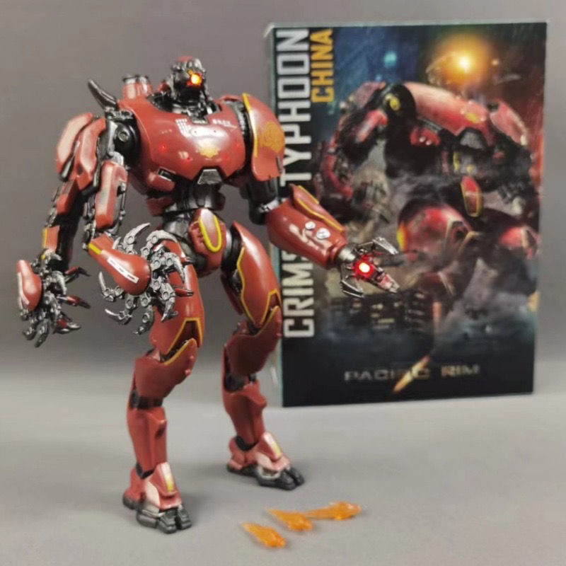 โมเดลฟิกเกอร์ Neca Pacific Rim 2 Chinese Mecha Storm มีดคู่ สีแดง ...