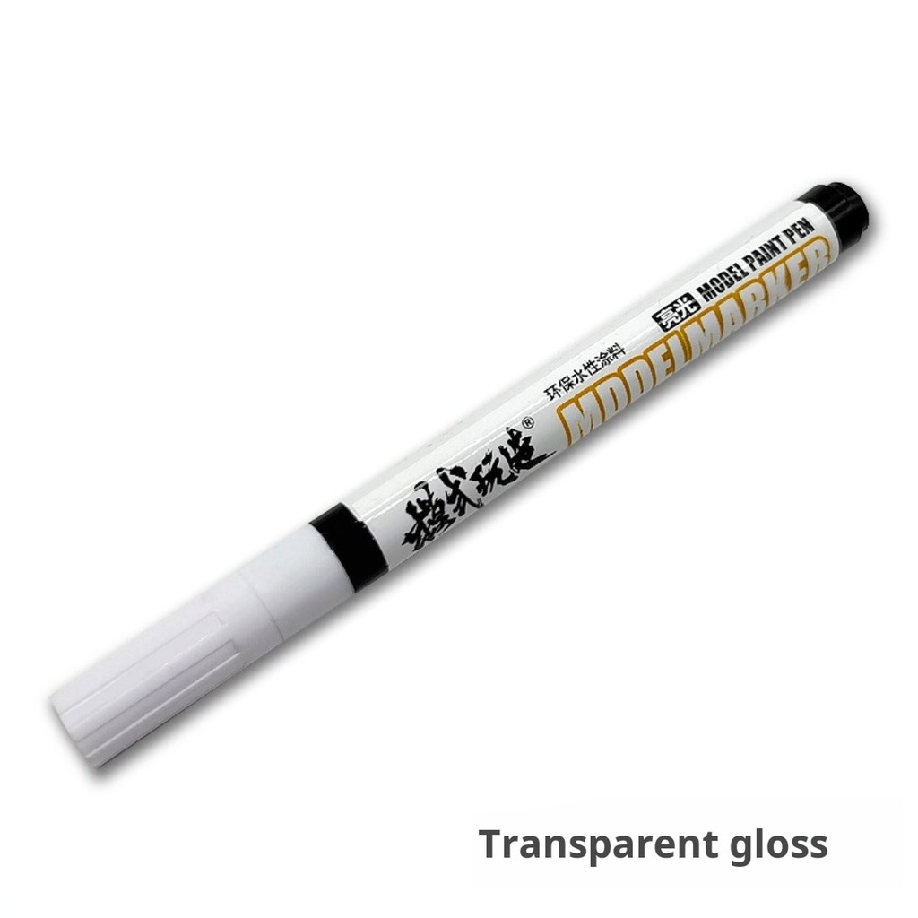 Ms047 Matte Glossy สี Top Coat Marker ลบปากกาสําหรับ Gundam Gunpla Sci ...