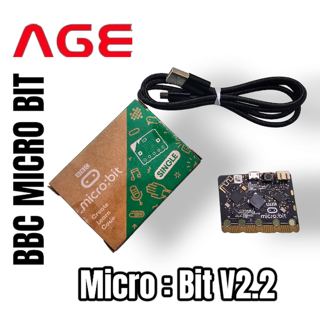 Micro:bit V2.2 บอร์ดไมโครคอนโทรลเลอร์เพื่อการเรียนรู้ ,Micro:bit V2.2 ...