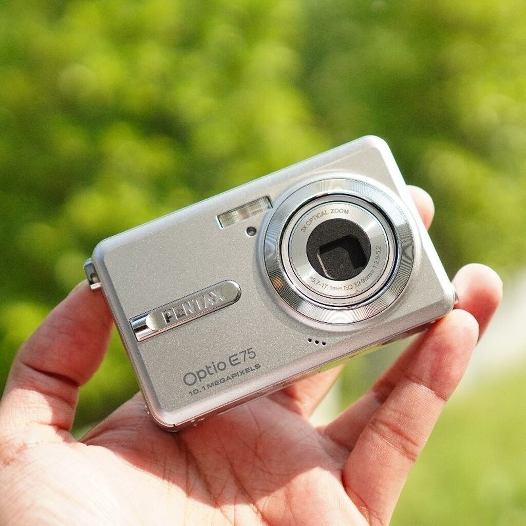 กล้องดิจิตอล Pentax Optio E75 🌟silver🌟 | Shopee Thailand