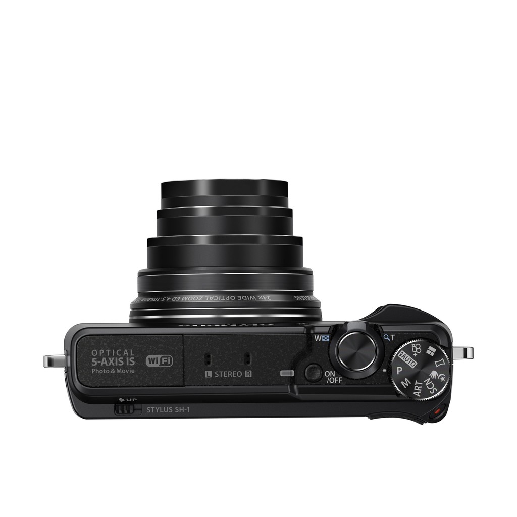 Olympus Digital Camera STYLUS SH-1 Black Optical 5 แกน Image