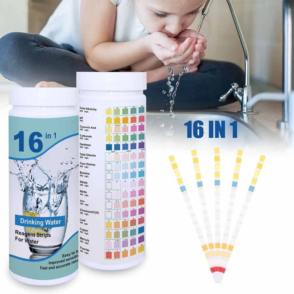 16 in 1 Drinking Water Test Kit Professional Hardness Testing Kits ...