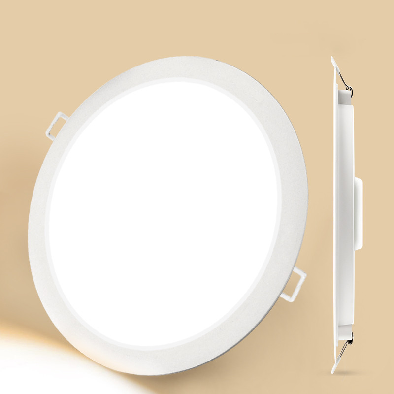 NIC ไตรรงค์ ไฟดาวน์ไลท์ LED ดาวน์ไลท์ LED พาแนลไลท์ Panel Downlight ทรง ...