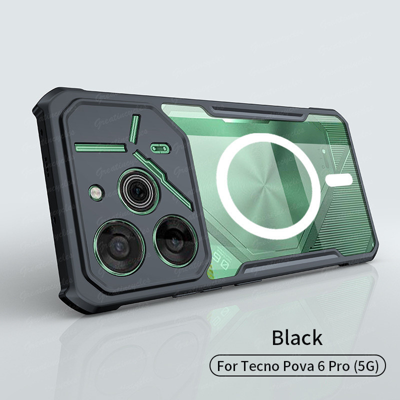Tecno Pova 6 5G Li7 / Pova 6 Pro / Pova 6 Neo Case เคสโทรศัพท์แม่เหล็ก ...