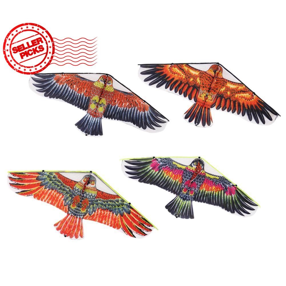 1 เมตรสามเหลี่ยม Hawk Kite ของเล่นเด็กชายหาดกลางแจ้งของขวัญเด็กกีฬา ...