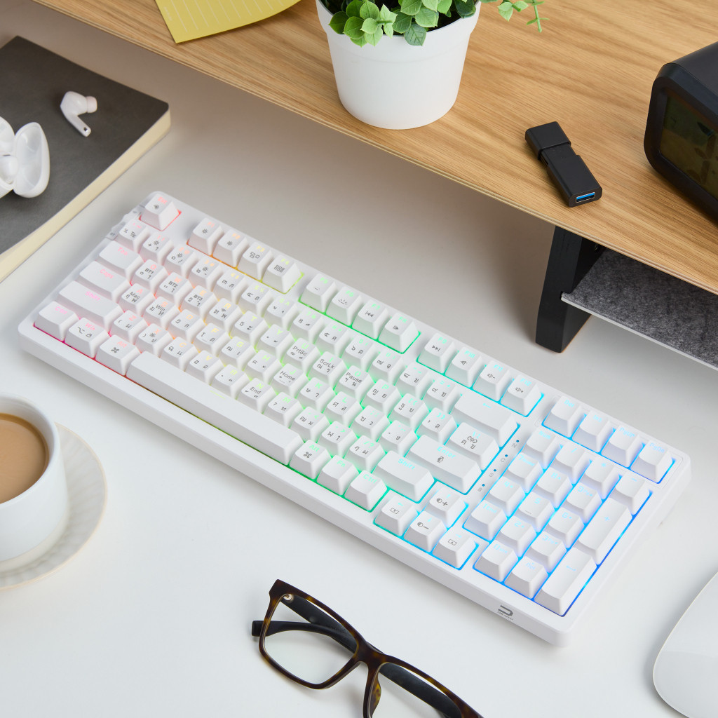 [ลด10% CLFEB200] DEKAY98 PRO DK 98 PRO คีย์บอร์ดไร้สาย Bluetooth ...