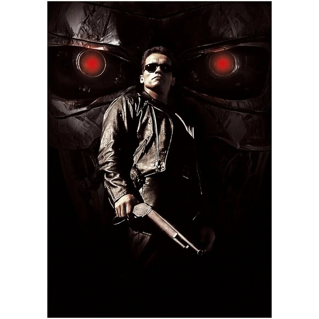 โปสเตอร์หนังคลาสสิก พิมพ์ลาย Terminator Judgement Day ขนาด 24x36 นิ้ว ...