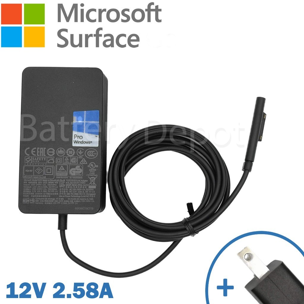 สายชาร์จโน๊ตบุ๊ค Microsoft Surface Adapter ของแท้ สำหรับ Surface Pro 3 ...
