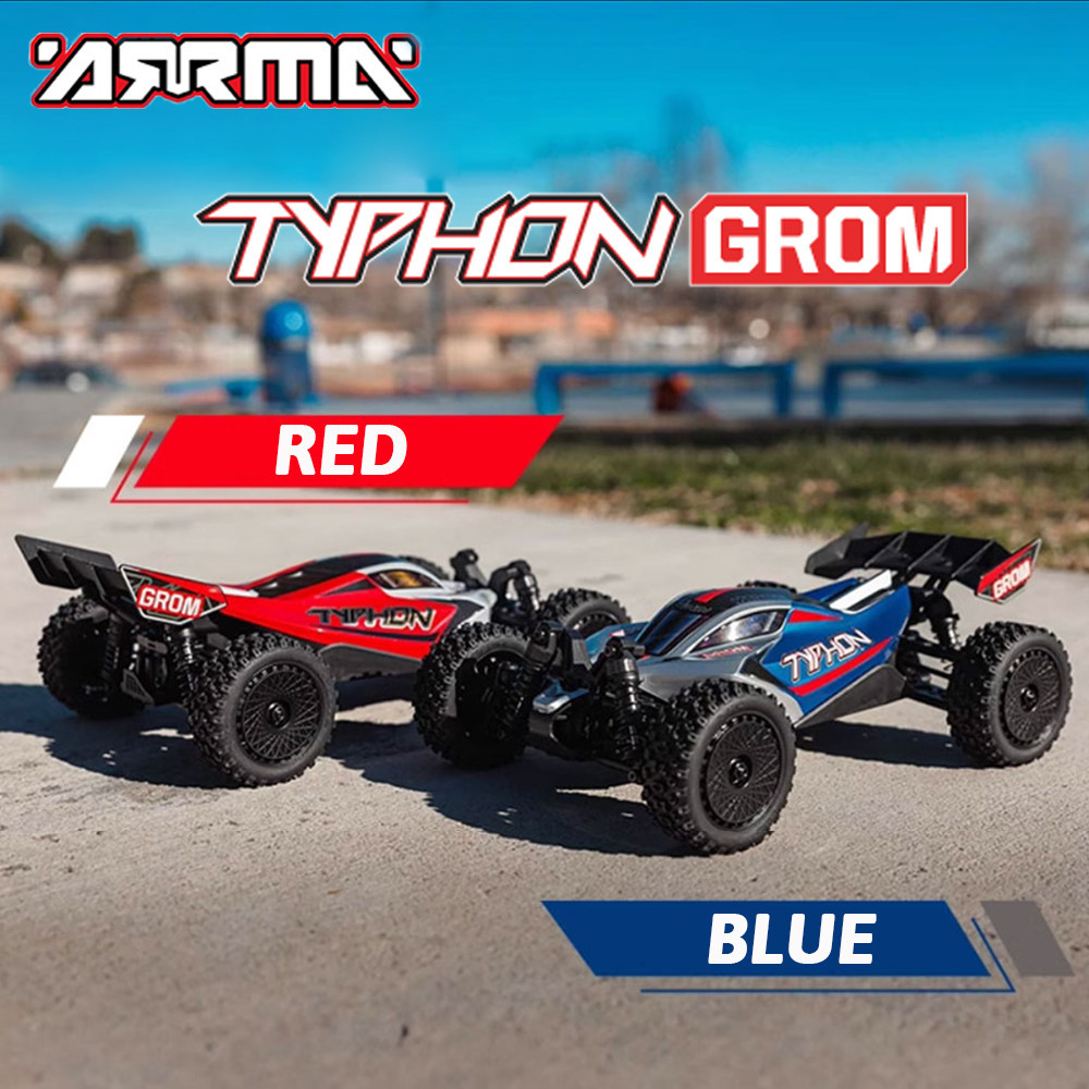 ARRMA ARA2106 RC รถ 1/18 Typhoon 2S RTR รีโมทคอนโทรลไฟฟ้าขับเคลื่อนสี่ ...