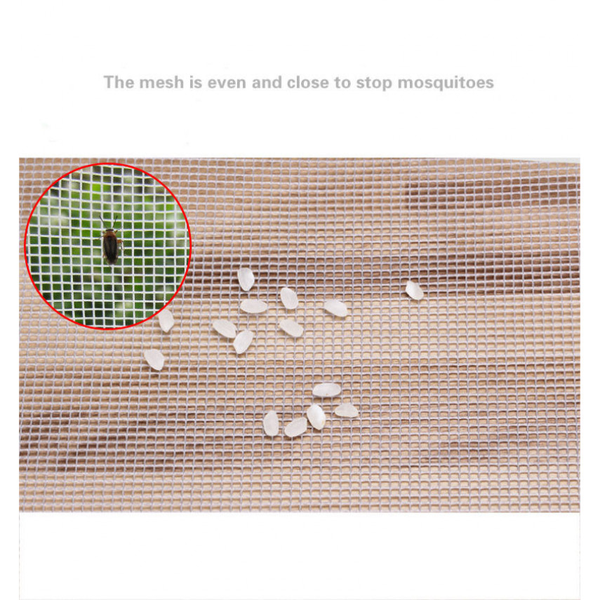 1M Wide Nylon/PVC Window Mesh Net Screen DIY Insect Mosquito Fly Bug ...