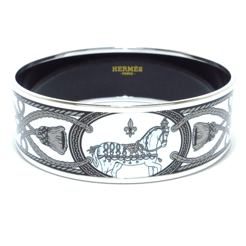 สินค้ามือสอง HERMES bangle Ameille Metal material Brandear | Shopee ...