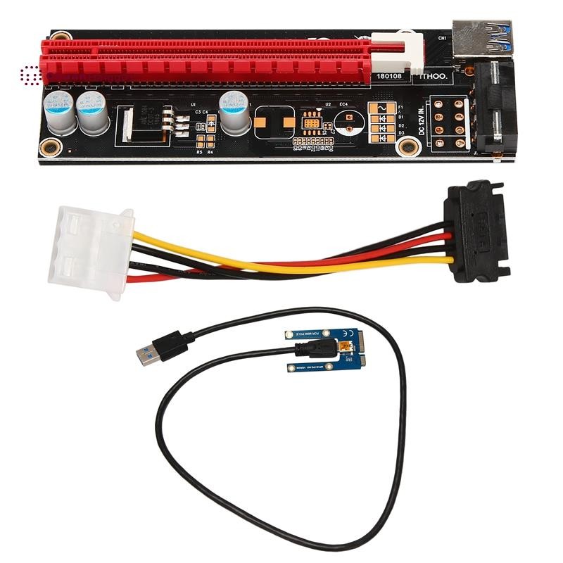 Mini PCIe ถึง PCI Express 16X Riser สําหรับแล็ปท็อปการ์ดภาพภายนอก EXP ...