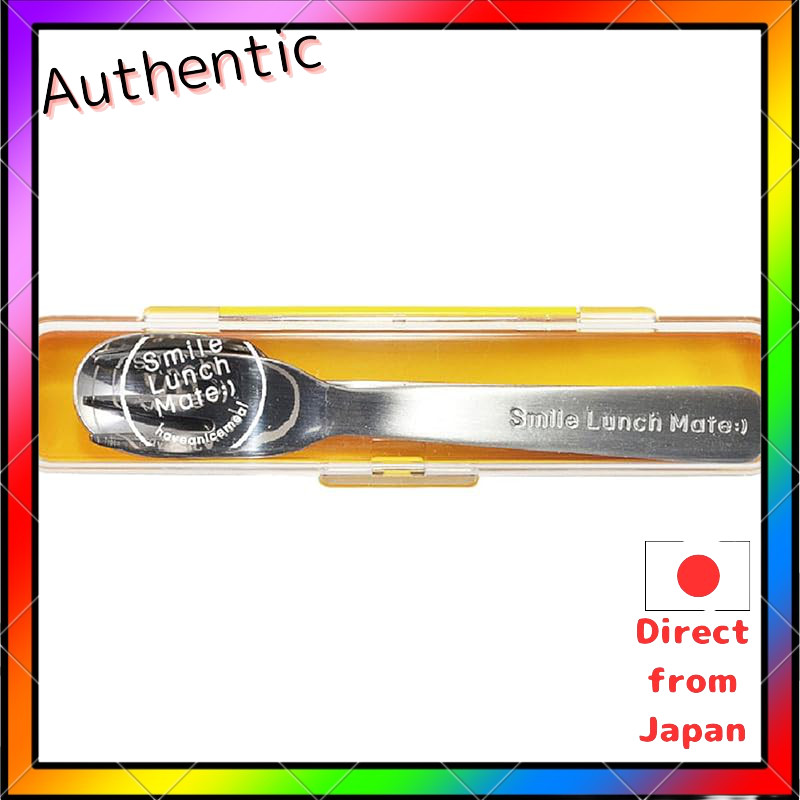 Nagao Marine Mate Spoon & Fork Set (Penguin Style) - 2-Piece Japanese Stainless Steel Utensils