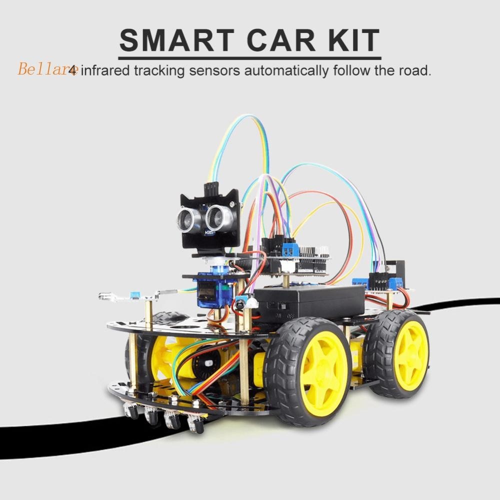 ชุดสตาร์ทเตอร์โปรแกรมหุ่นยนต์อัจฉริยะ สําหรับ Arduino Obstacle ...