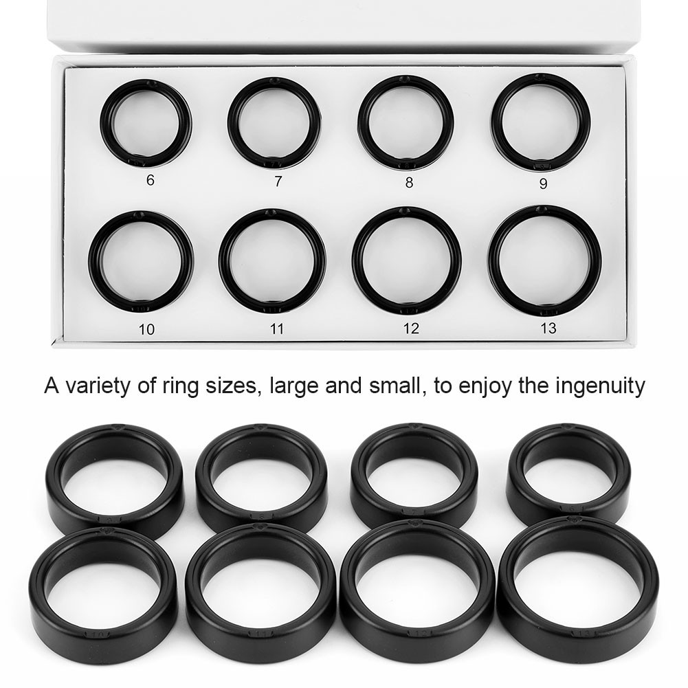 Smart Ring Sizing Kit Size First Before You Buy 8 ตัวอย่างแหวนใช้วัด ...