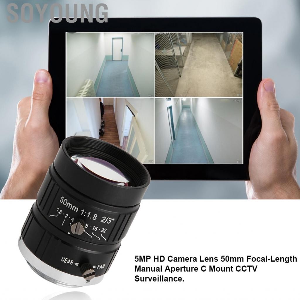 Soyoung เลนส์กล้องถ่ายภาพคู่มือ Imagine Effect Iris CCTV C Mount นำมา ...