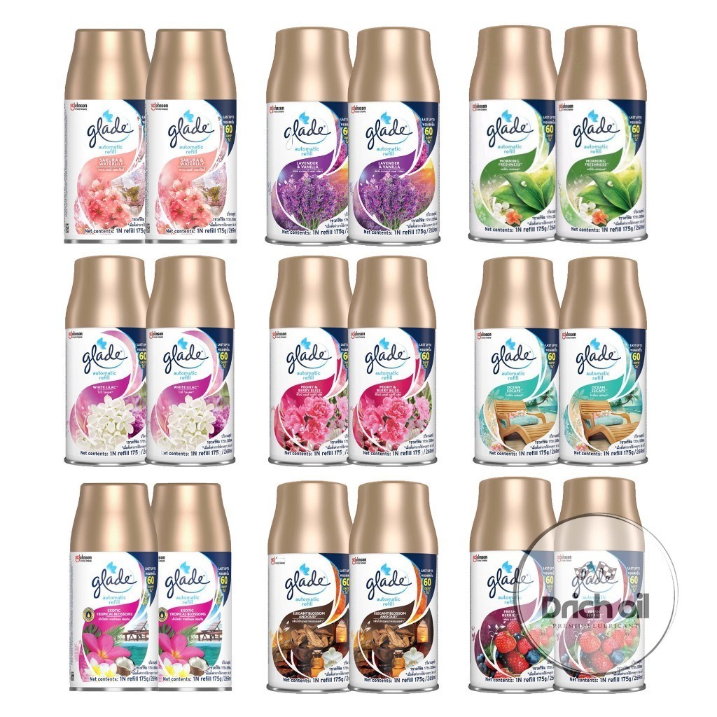 แพคคู่ประหยัดกว่า Glade refill twin pack ขนาด 252 ml X2 แพคคู่สุดคุ้ม ...