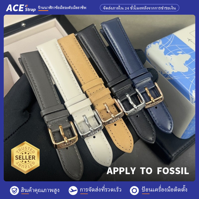 เหมาะสำหรับนาฬิกาผู้หญิง FOSSIL สายหนัง 18mm เข้าชุด ME3086 ME3089 ...