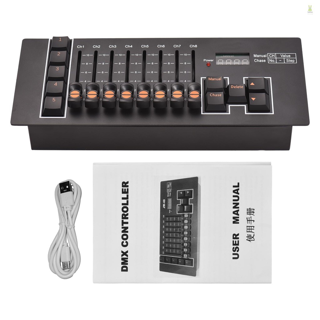 Dmx Controller DMX 512 40 ช่องเวที DJ Light Controller สําหรับ DJ ไฟ ...
