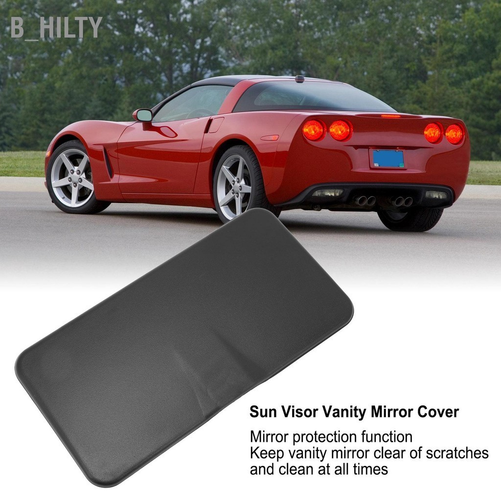 B_HILTY Sun Visor Vanity Mirror COVER DRIVER หรือผู้โดยสารด้านข้าง ฝาปิดกระจกสำหรับ Corvette C6