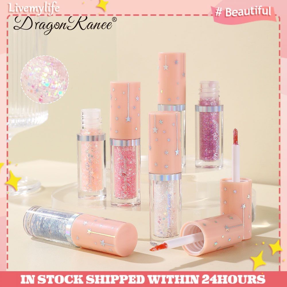 ♥ DRAGON RANEE อายแชโดว์สีเดียว Liquid Highlight กันน้ำ Sparkling