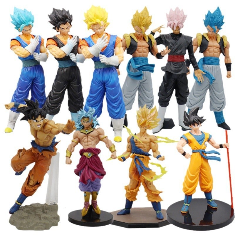 โมเดลฟิกเกอร์ การ์ตูนอนิเมะ Dragon Ball Super Saiyan Kakarotto Broli ...
