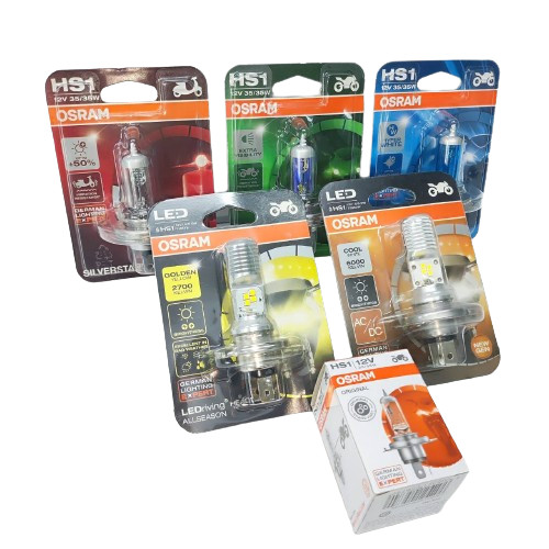 OSRAM HS1 ขั้ว 3ขา หลอดไฟหน้า FORZA,MSX,PCX150,SCOOPY-I มีทุกแบบ (เลือก ...