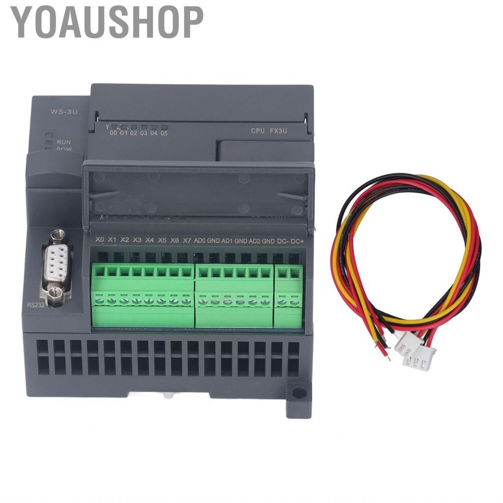Yoaushop PLC Controller DC24V 8 Input 6 Output Industrial Control Board ...