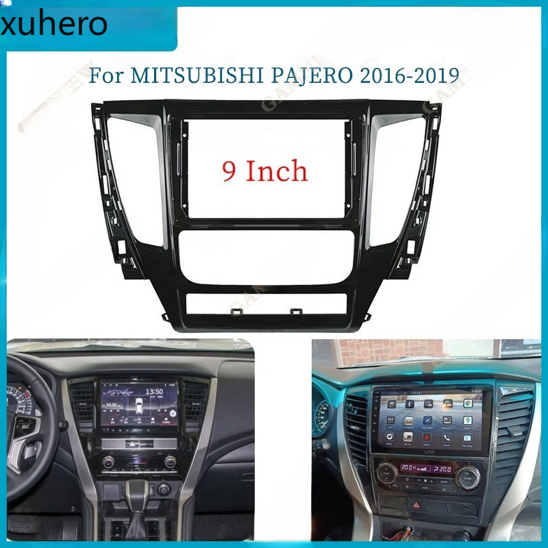 อะแดปเตอร์กรอบรถยนต์สําหรับ Mitsubishi Pajero (Montero) 2016-2019 ...
