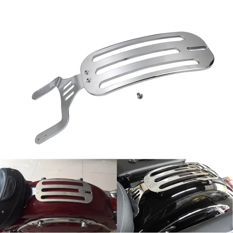 TC Motorcycle Solo Fender Luggage Rack For Indian Chief Dark Horse ...