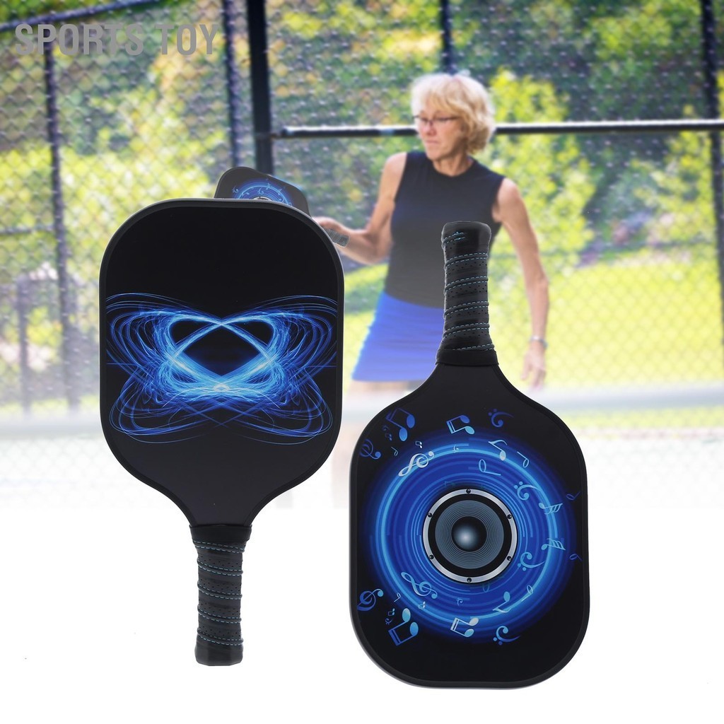 Sports Toy Pickleball Racket Set แบบพกพาแก้วไฟเบอร์ Paddle Racquet ...