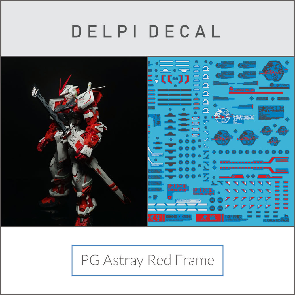 Delpi Water Decal For RG God Gundam – High Quality Custom Waterslide (US Seller)