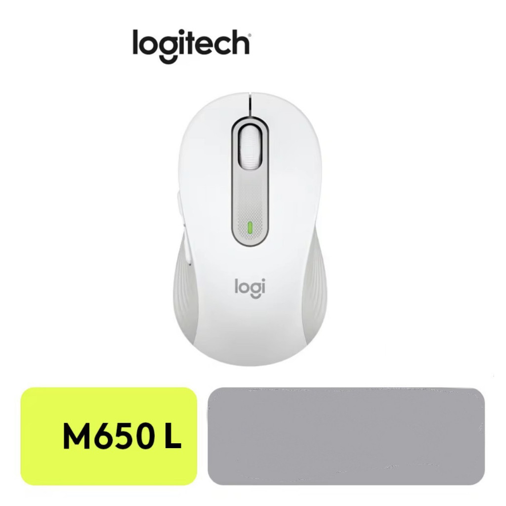 Logitech Signature M650L Wireless Mouse Bluetooth and USB - Graphite ...