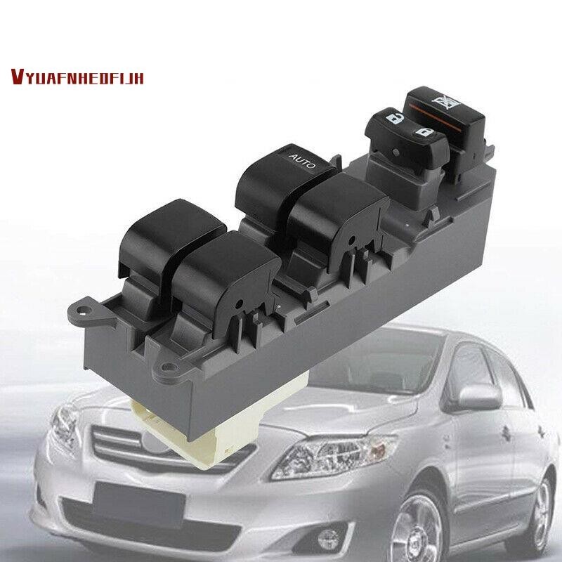 【vyuafnhedfijh】สวิตช์หน้าต่างรถยนต์ ด้านหน้า สําหรับ Toyota Corolla