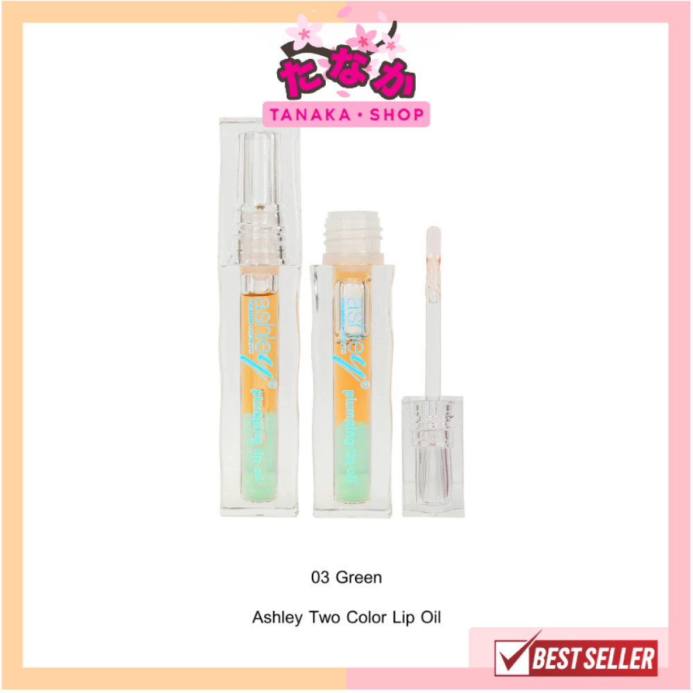 🔥แท้/ดีลสุดคุ้ม/ไลฟ์ทุกวัน🔥(1ชิ้น) A-454 Ashley two color lip oil ลิปออ ...