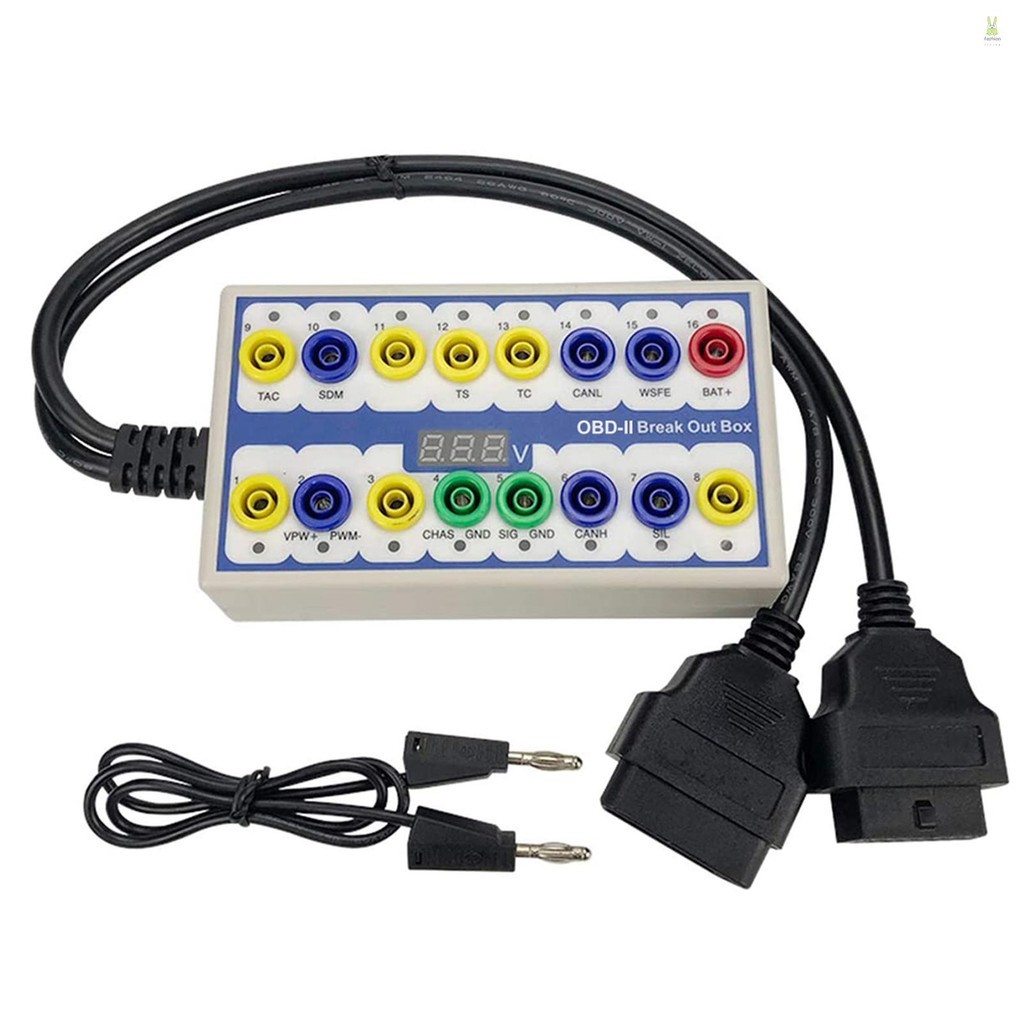 Professional Auto Car OBD-2 Break Out Box On-Board Diagnostics Breakout ...