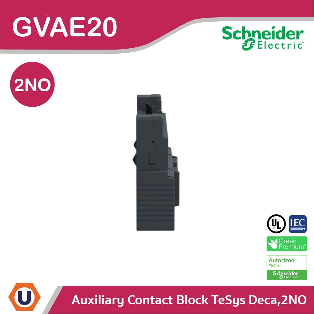 Schneider Electric Auxiliary contact block - TeSys Deca - 2NOรหัส ...