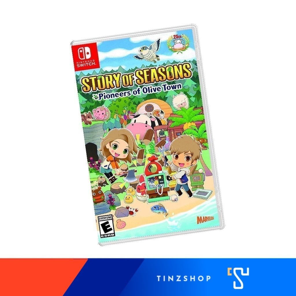 Nintendo Story of Seasons: Pioneers of Olive Town Zone US/US English ส ...