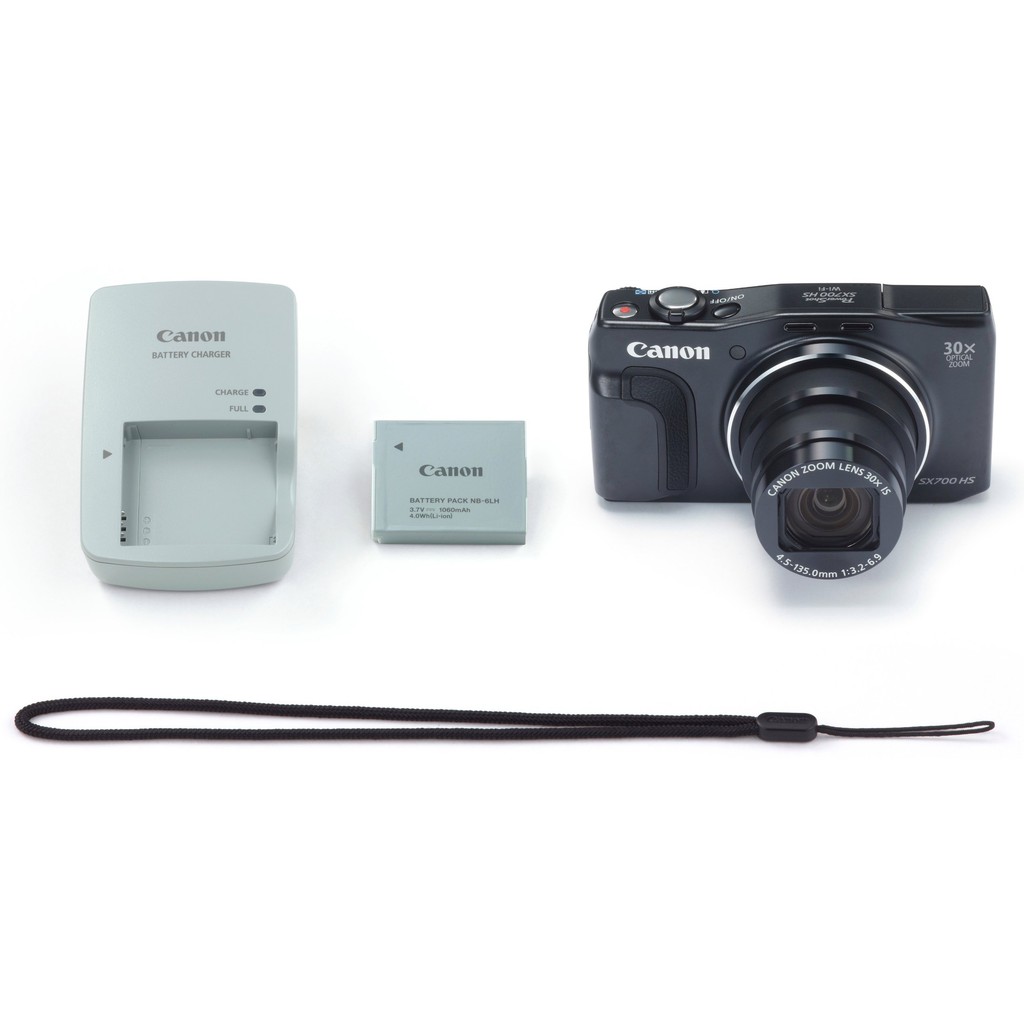 Canon Digital Camera Power Shot SX700 HS Black 30x Optical Zoom