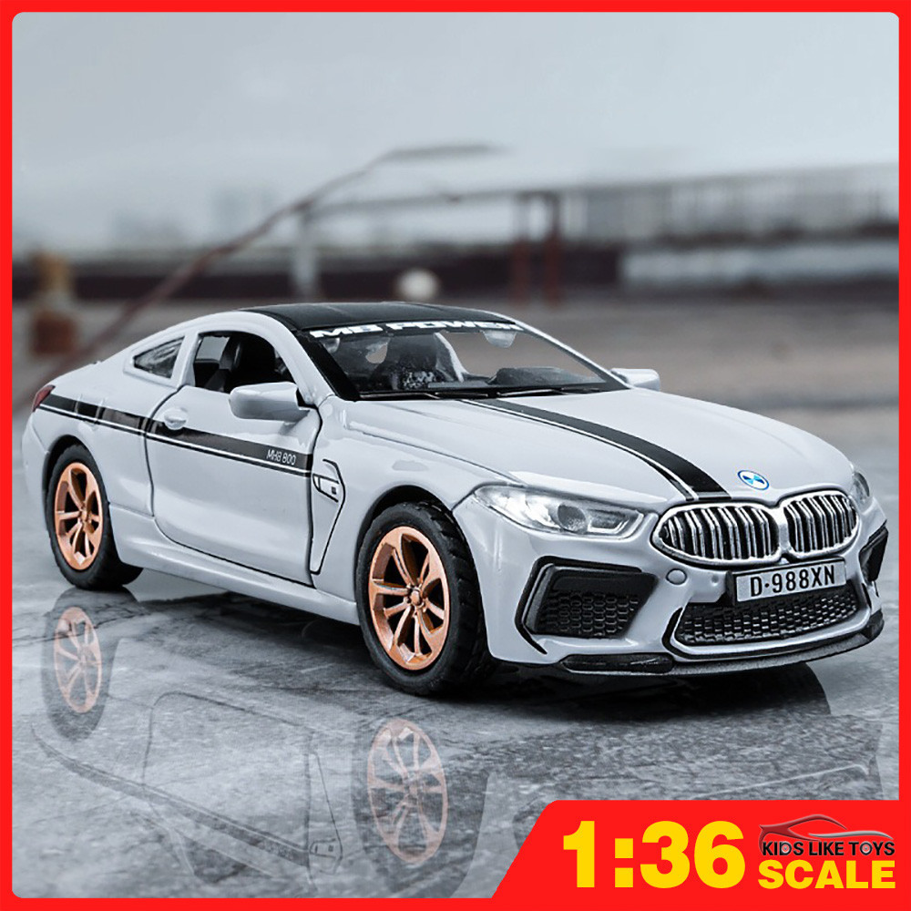 Klt โมเดลรถยนต์ 1:36 BMW M8 Manhart MH8 800 โลหะอัลลอย ของเล่นสําหรับ ...