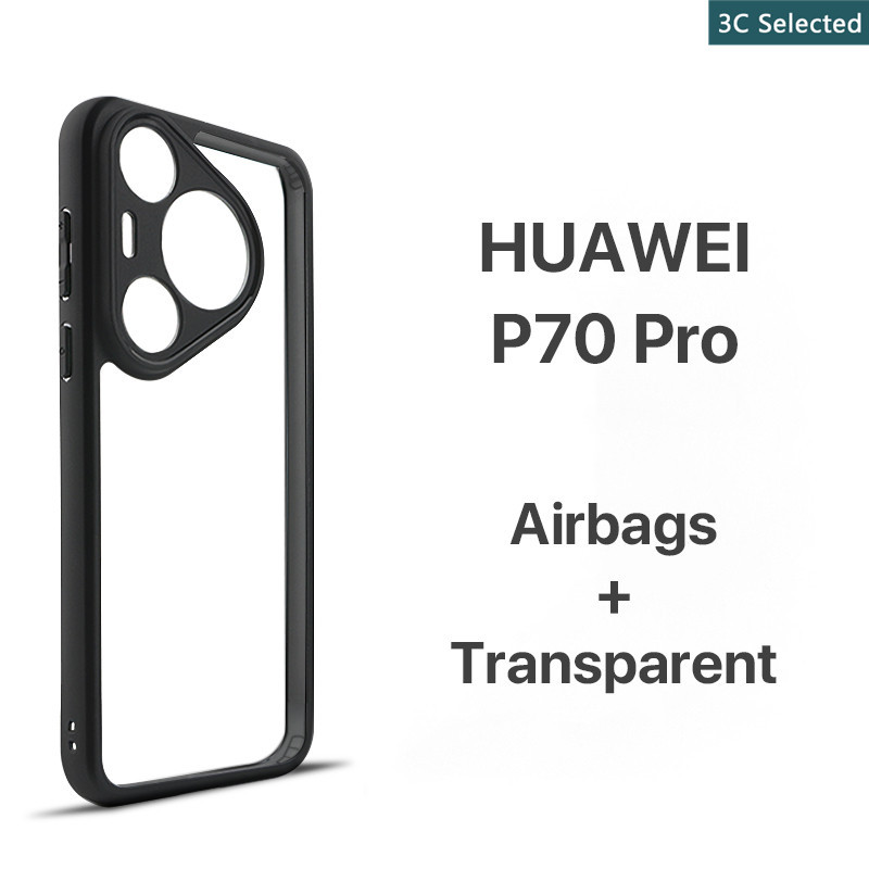 เคส HUAWEI P70 P60 P50 P40 Pro Plus Art Case ถุงลมนิรภัยในตัว แผง ...