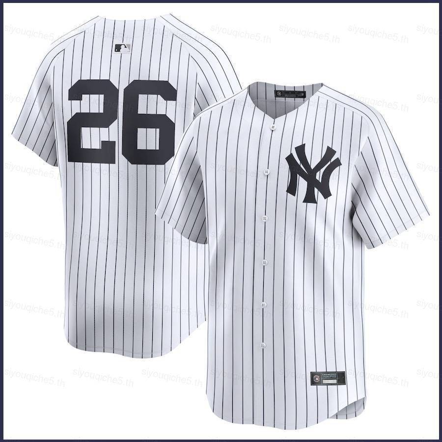 เสื้อกีฬาเบสบอล เสื้อคาร์ดิแกน Jersey 20242025 MLB New York Yankees DJ