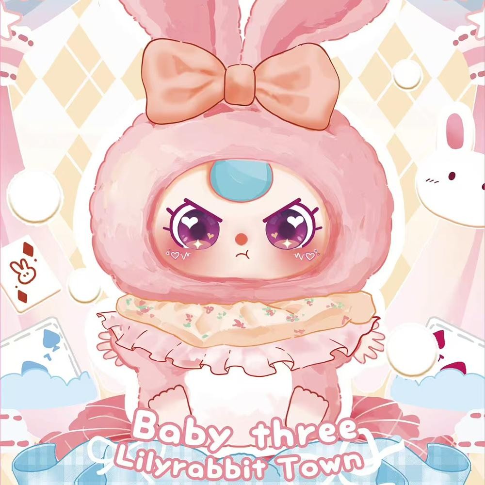 ของแท้ Baby Three Lily Rabbit Town V2 กล่องตาบอดของเล่นเด็กอินเทรนด์ ...