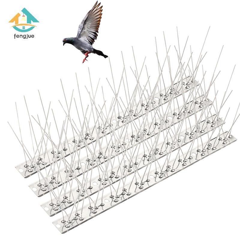 Fengjue สแตนเลส Pigeon Spikes bird Repeller Deterrent กับดัก Anti-bird ...
